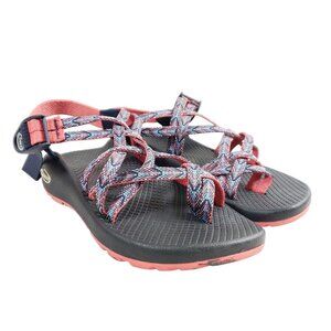 Chaco Womens Size 5 Performance Outdoor Sports Sandals Eclipse Motif